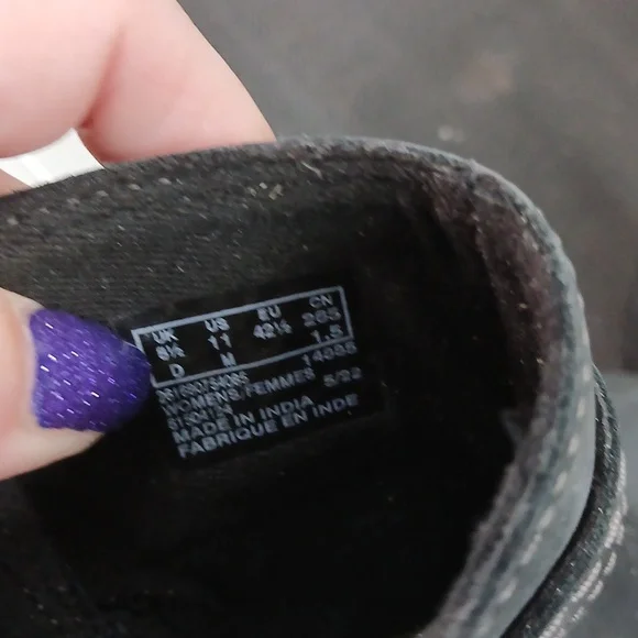 Clarks Collection Maye Strap Ankle Boot size 11 black - Picture 5 of 6